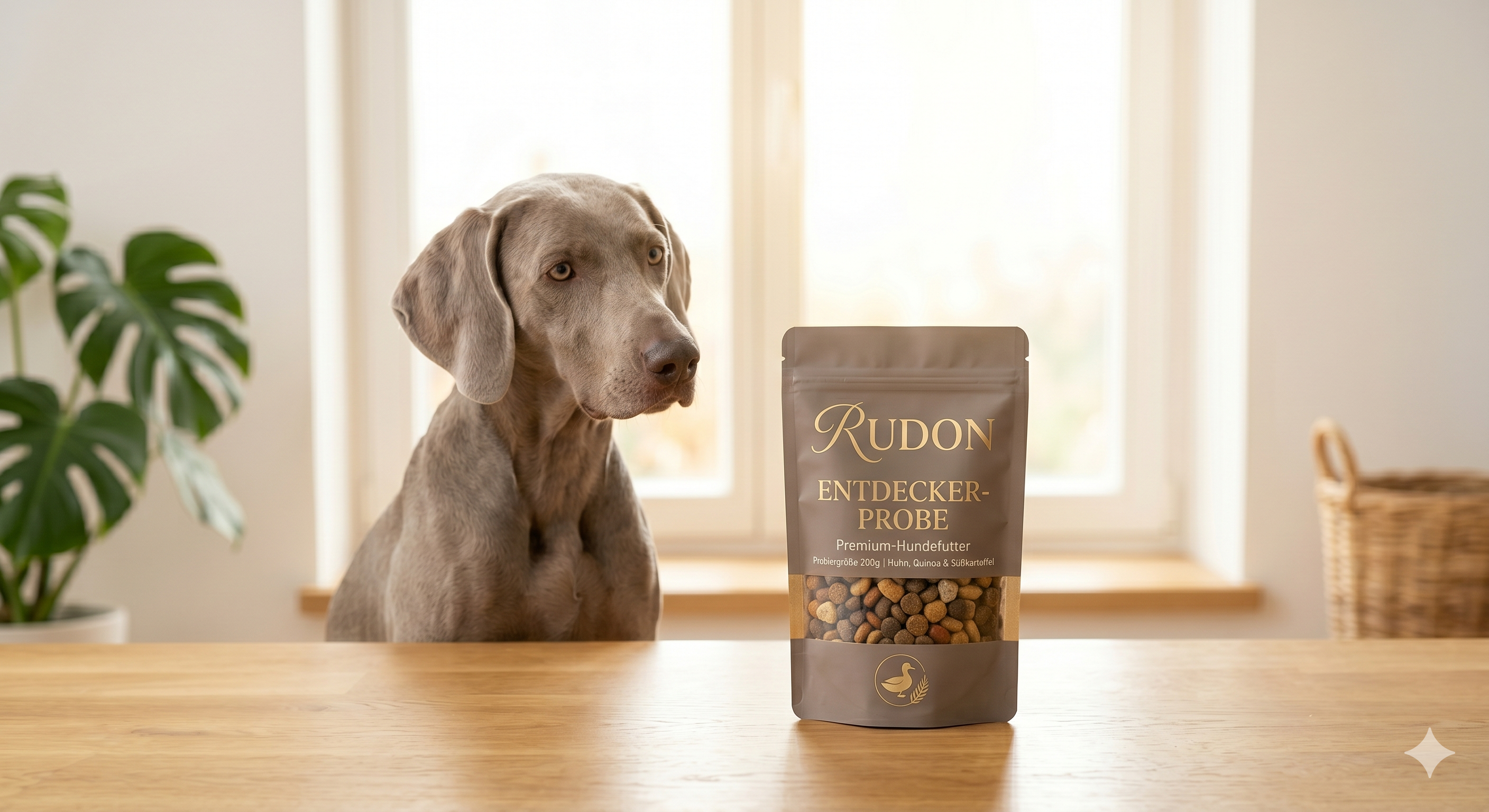 Gratis Futterprobe von von Rudon – Hund mit Probierpackung