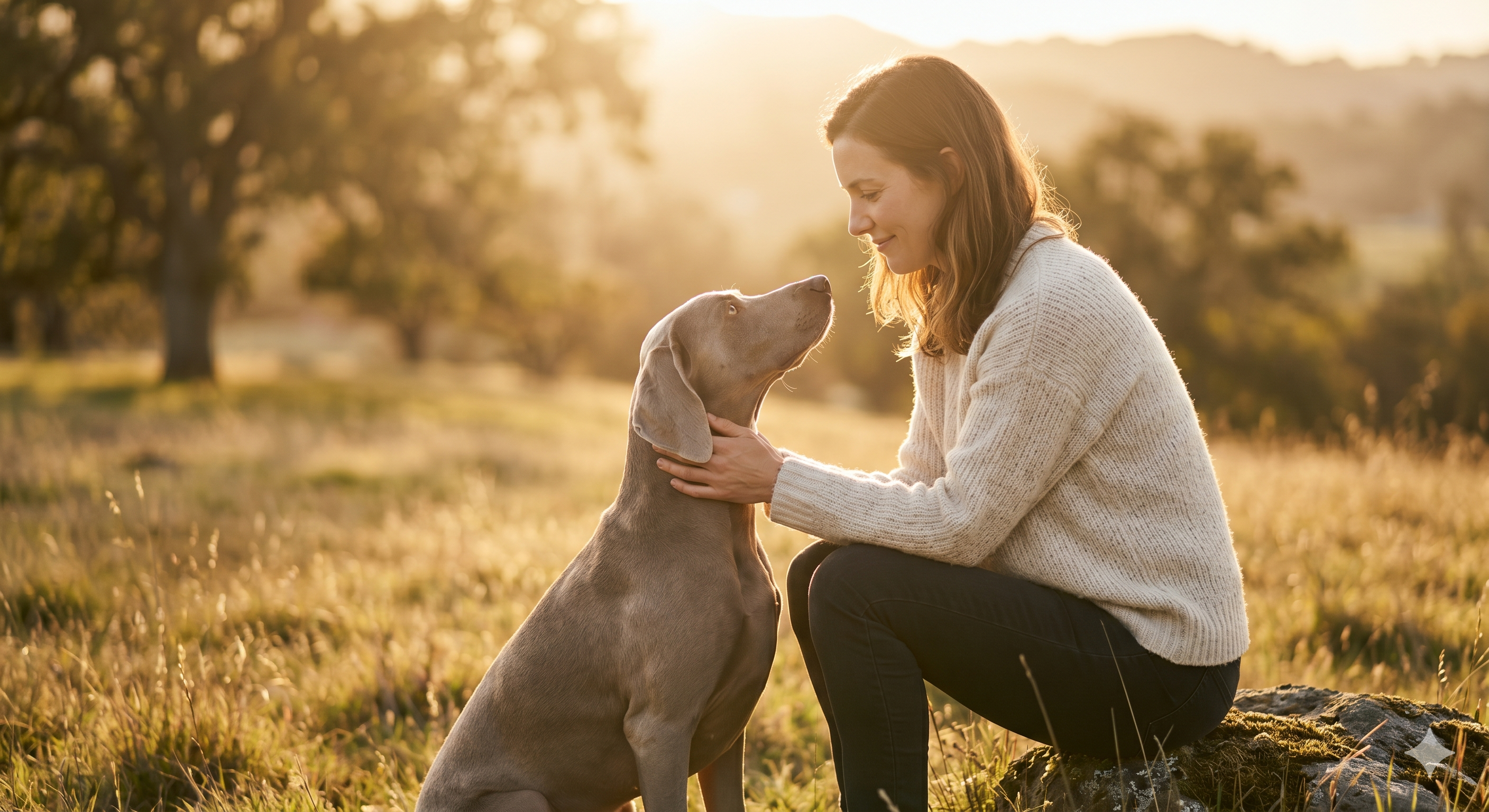 Mensch und Hund gemeinsam in der Natur – von Rudon Markengeschichte